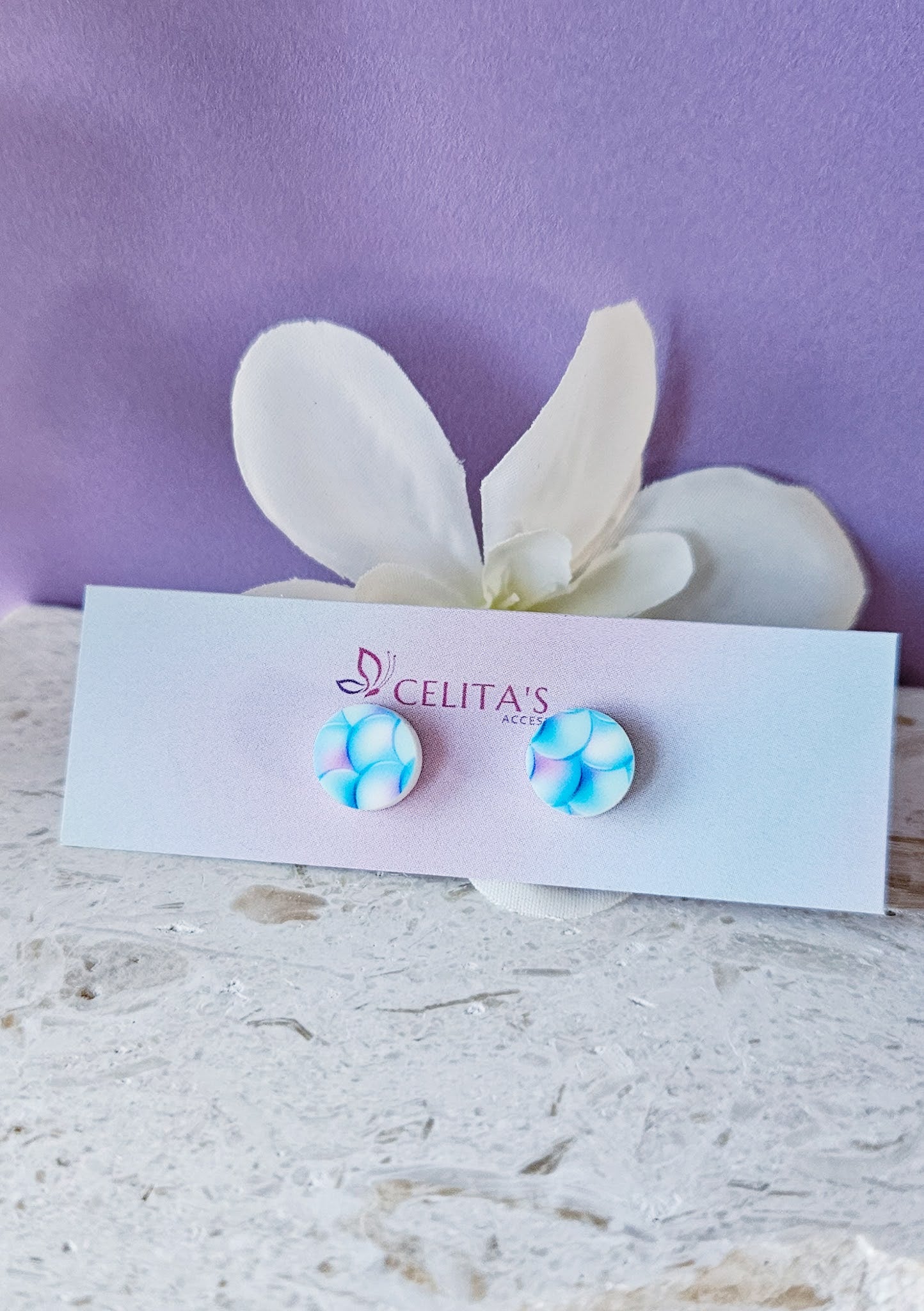 Mermaid Scales|Studs