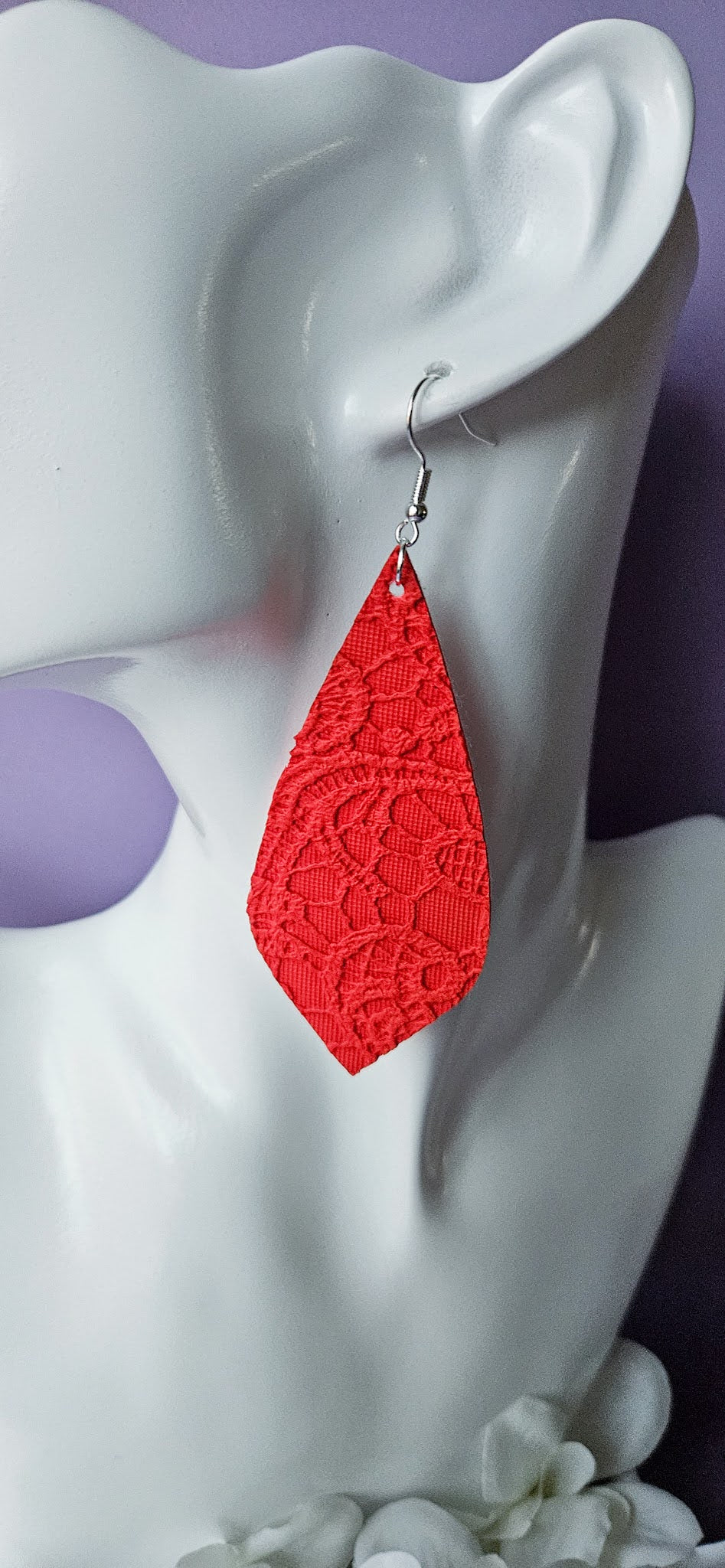 Lace Leather Dangles