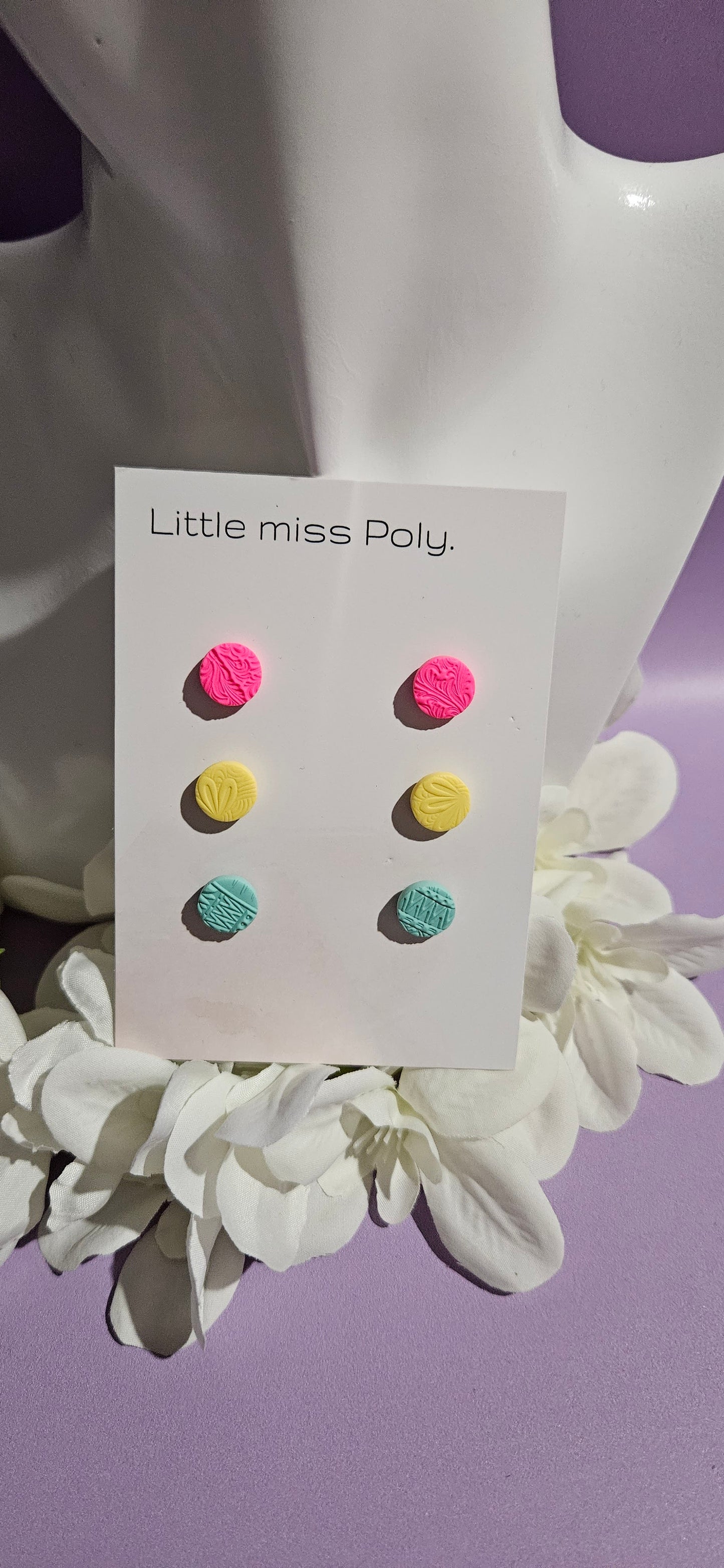 Stud Packs by Little Miss Poly