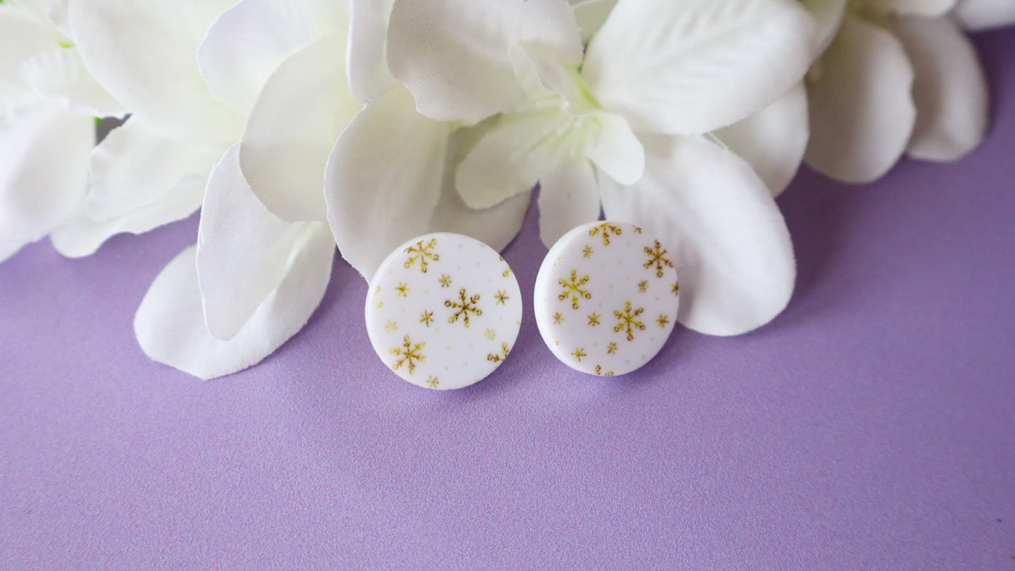 Festive Five Acrylic Studs