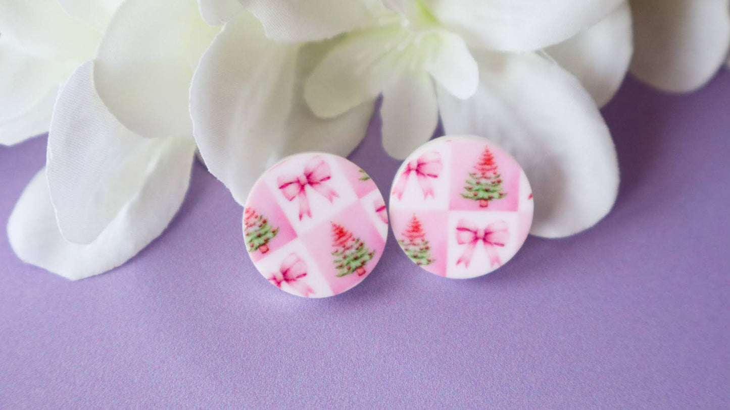 Festive Five Acrylic Studs