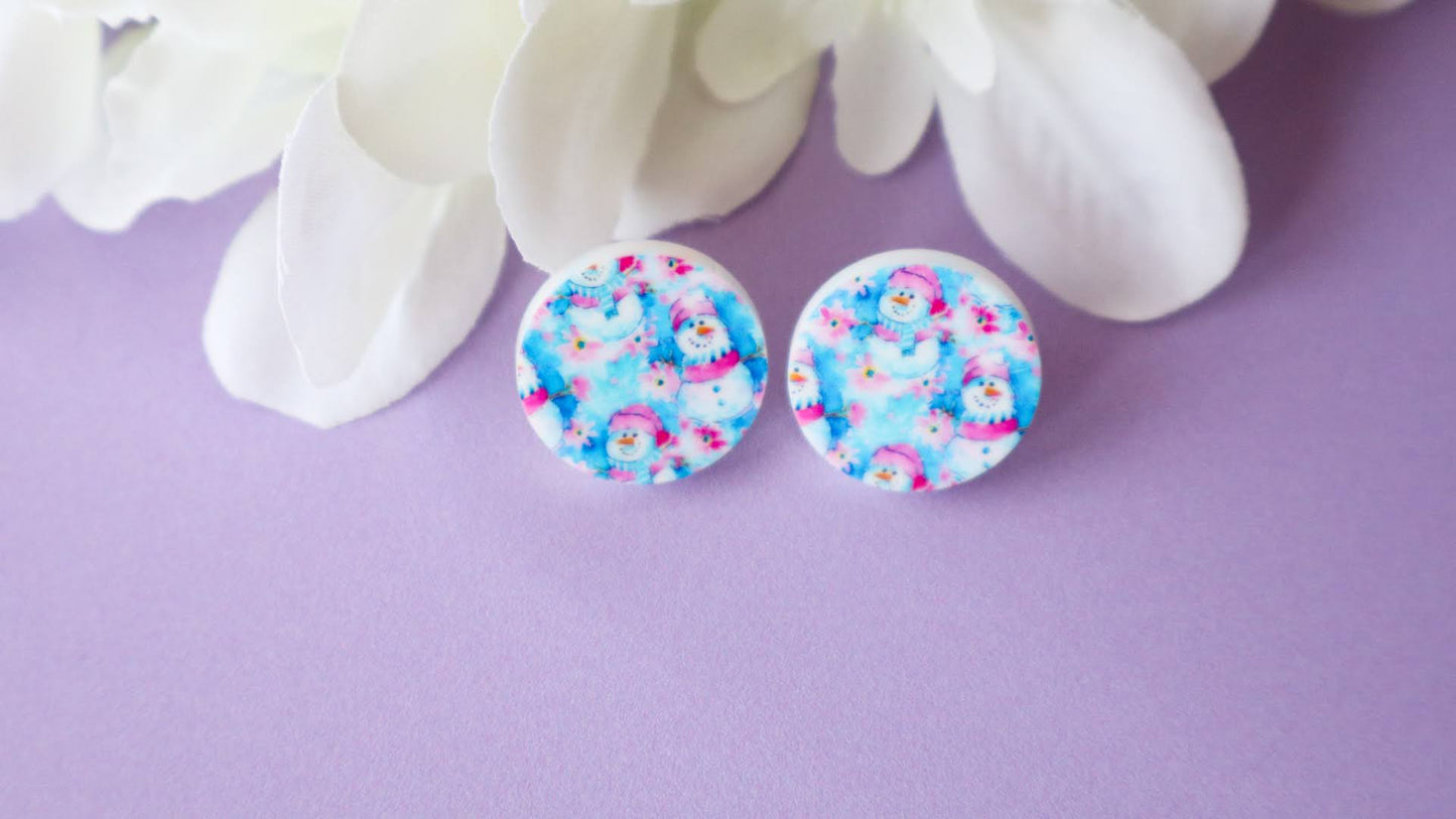 Festive Five Acrylic Studs
