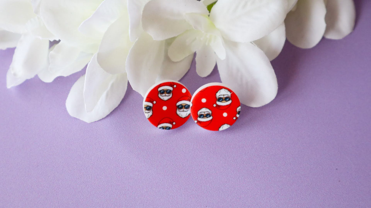 Festive Five Acrylic Studs