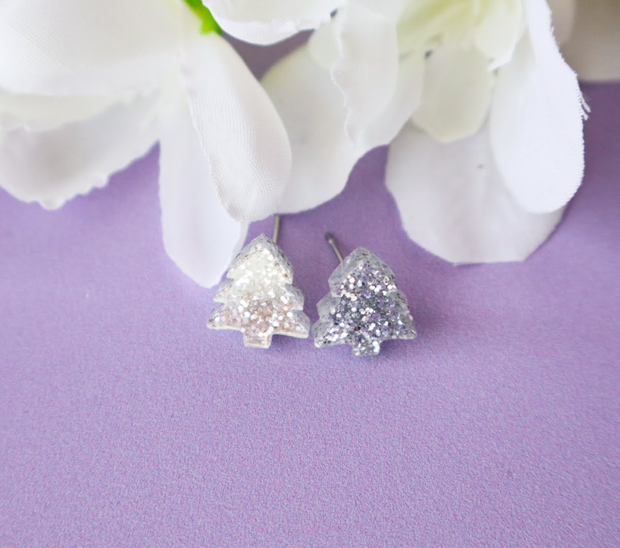 Kids Christmas Tree Studs