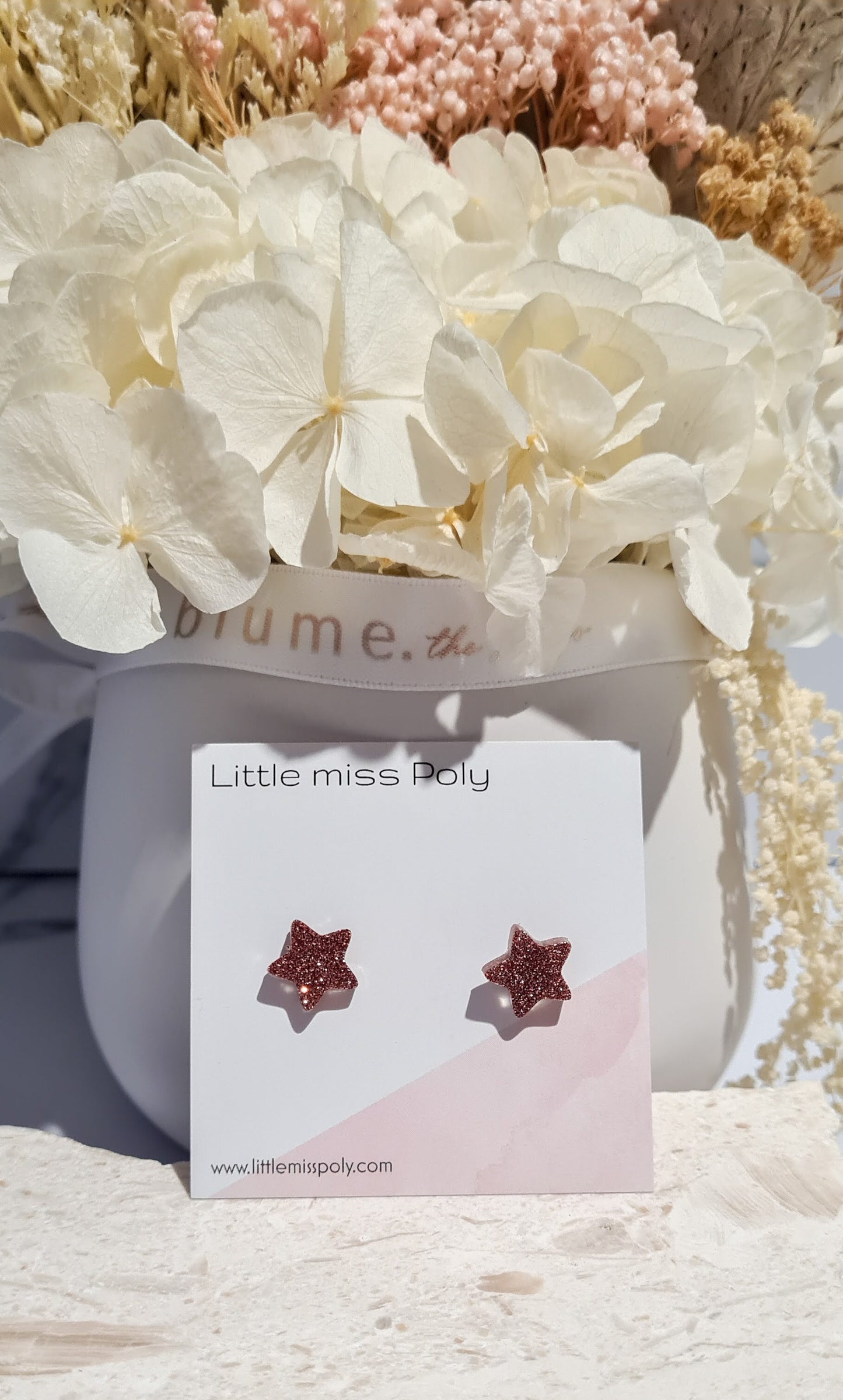 Christmas Tree Dangles & Studs by Little Miss Poly