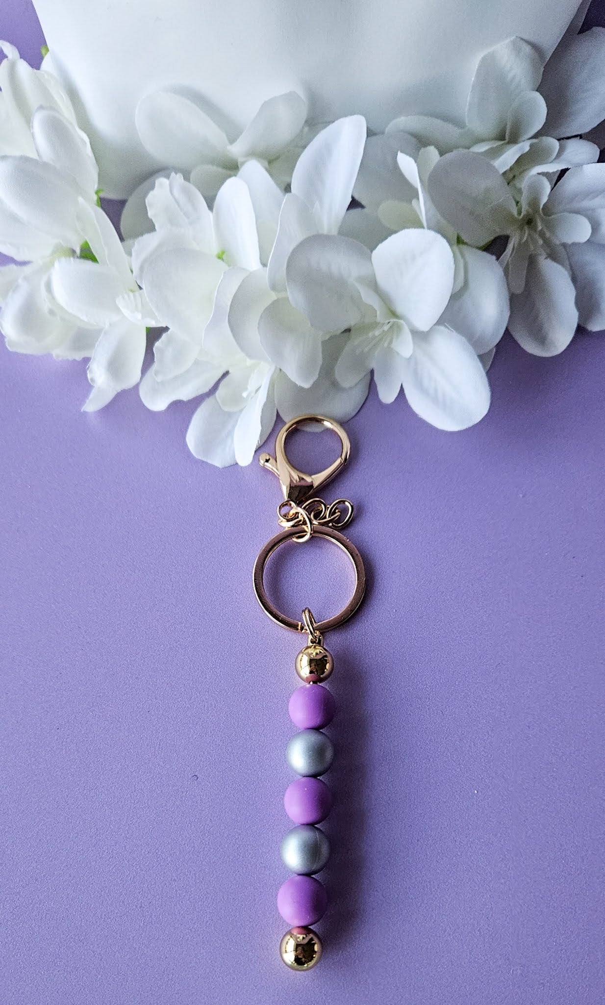 Beadable Bar Keyrings