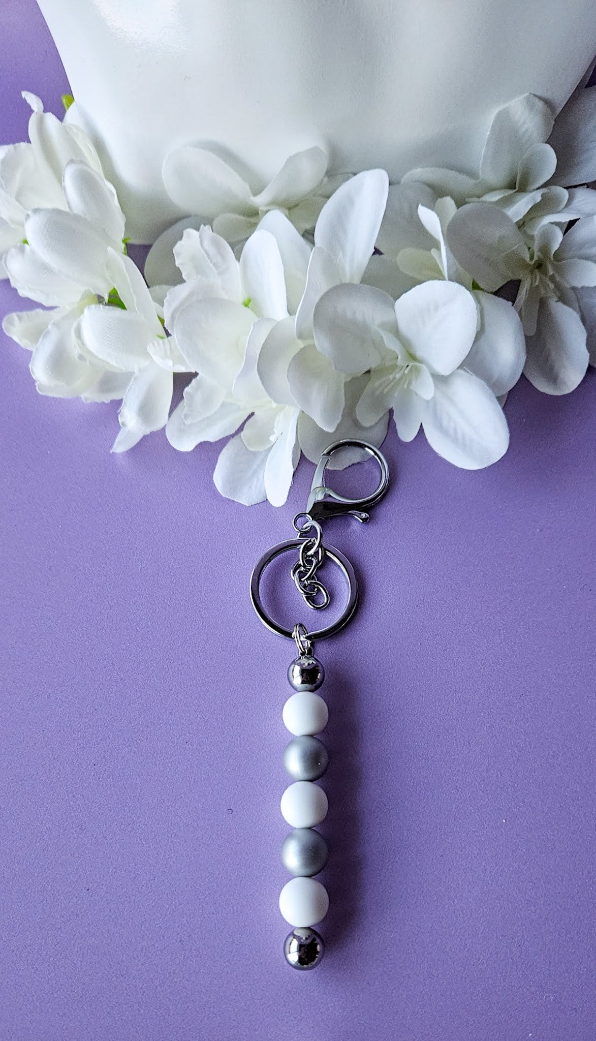 Beadable Bar Keyrings