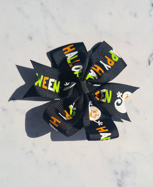 Happy Halloween Hair Clip