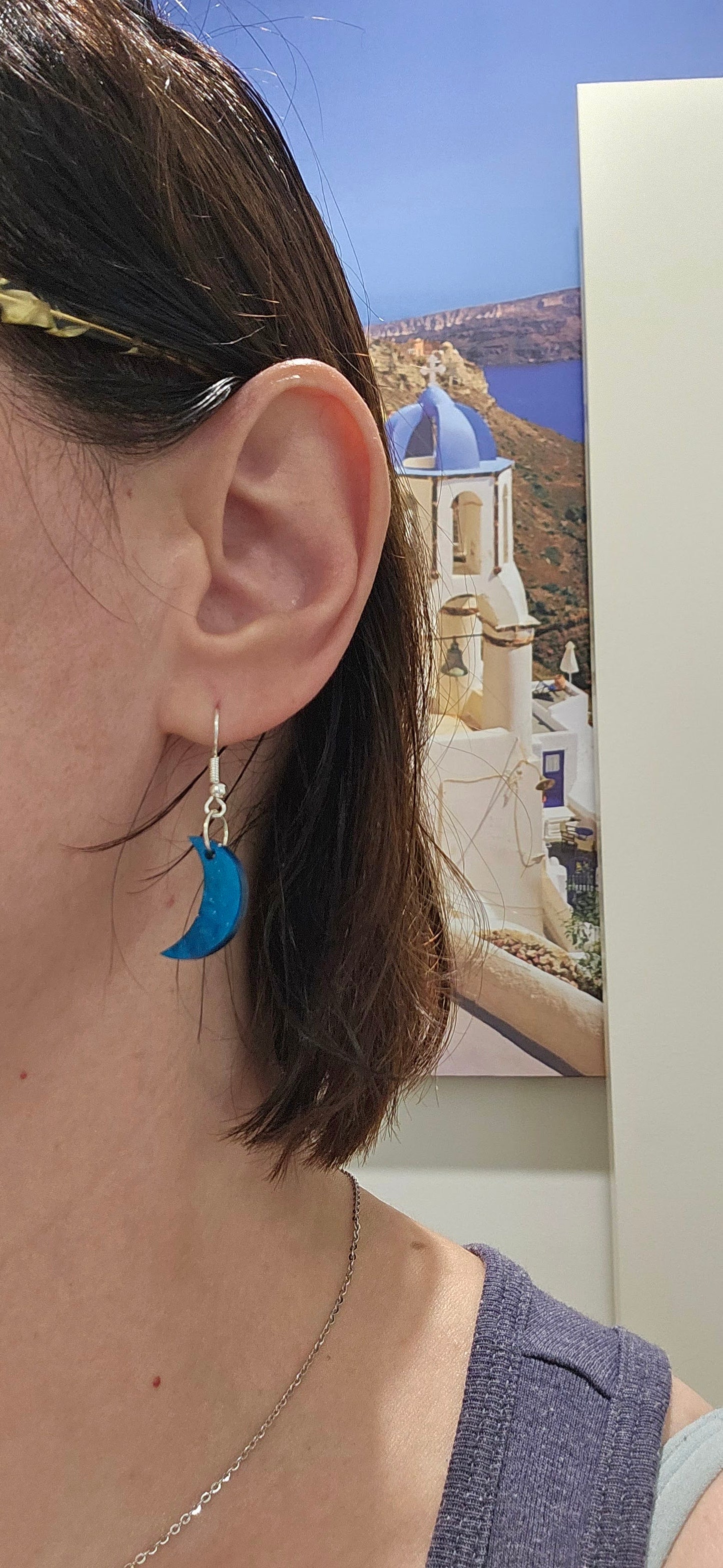 Moon Crescent Dangles