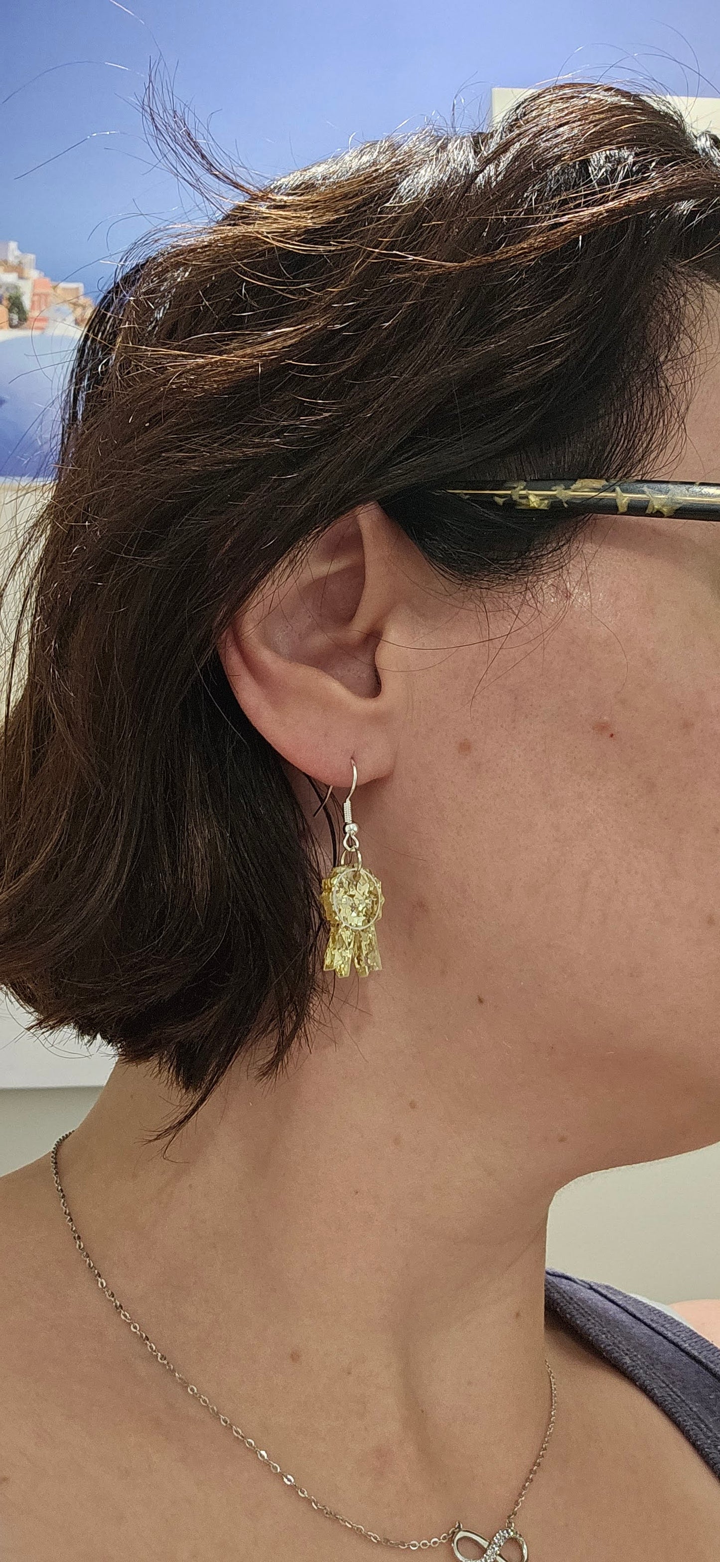 #1 Teacher Ribbon Dangles