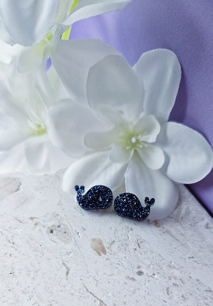 Holographic Whale|Studs