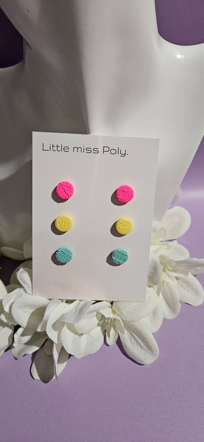 Stud Packs by Little Miss Poly
