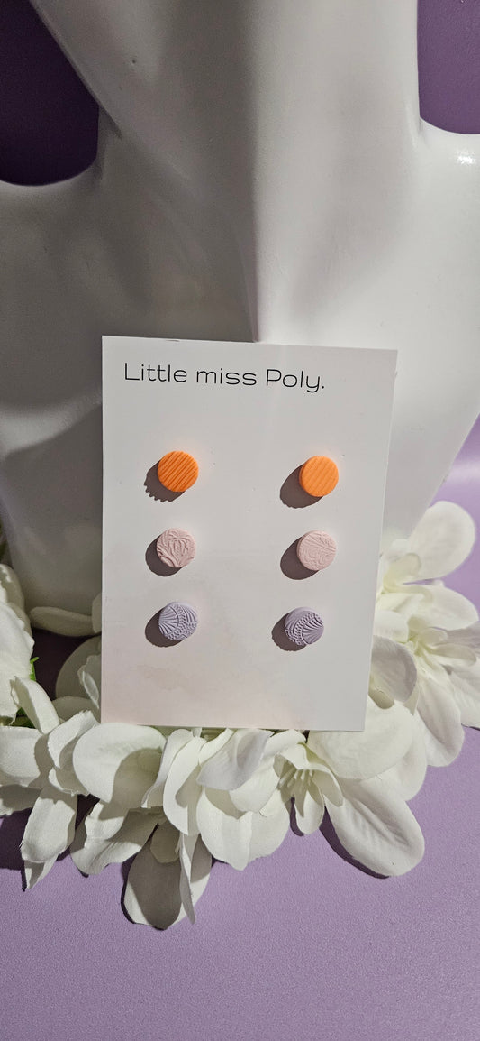 Stud Packs by Little Miss Poly