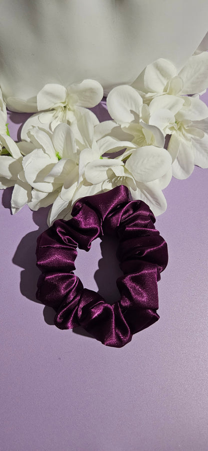 Satin Hair Scrunchies