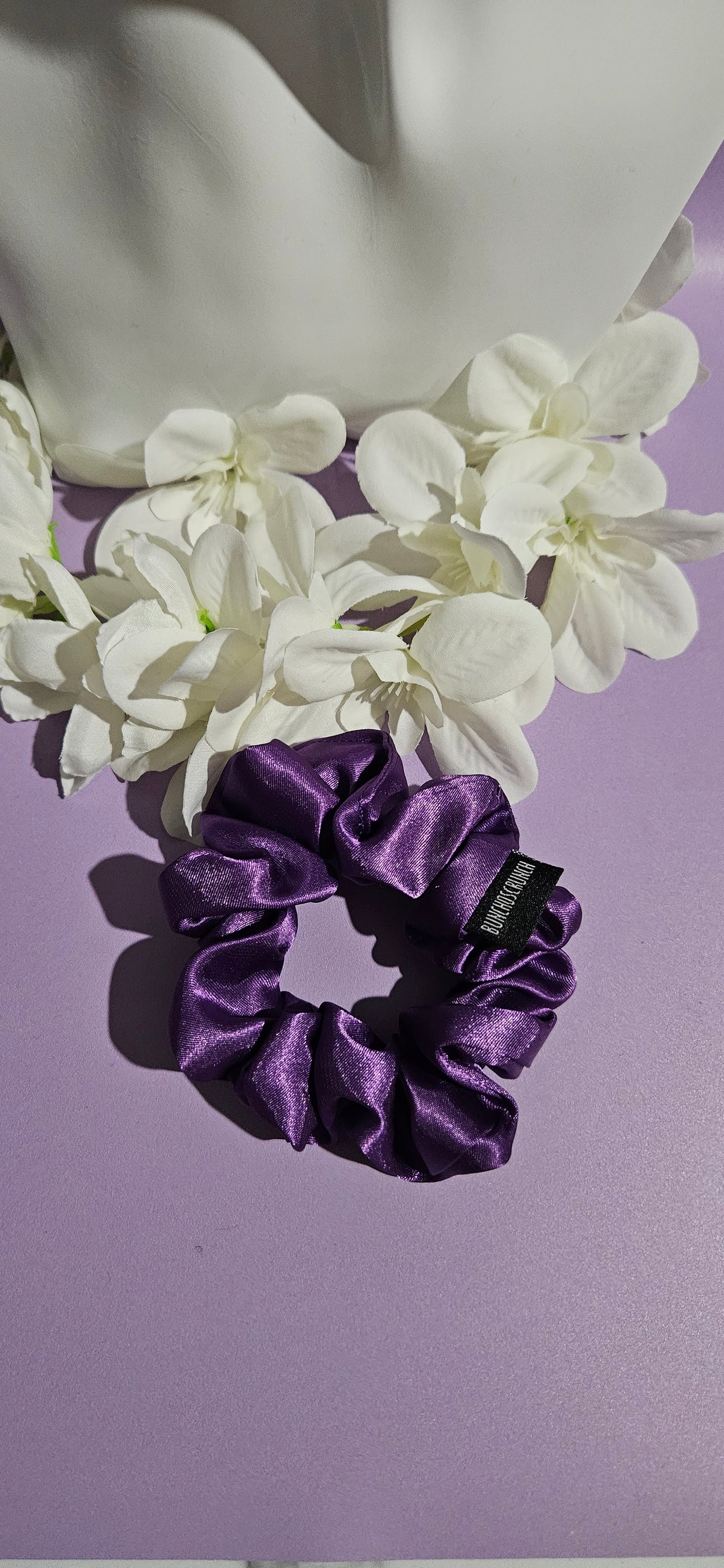 Satin Hair Scrunchies