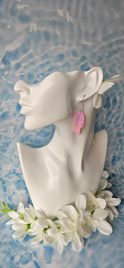 Cotton Candy Thongs Dangles