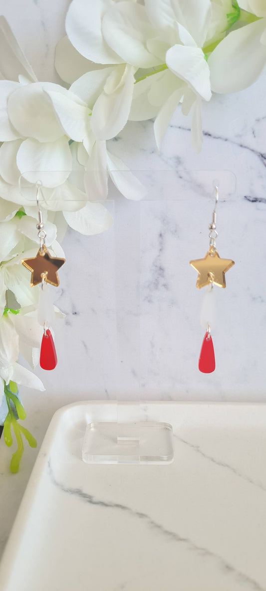 Christmas Star Long Drops