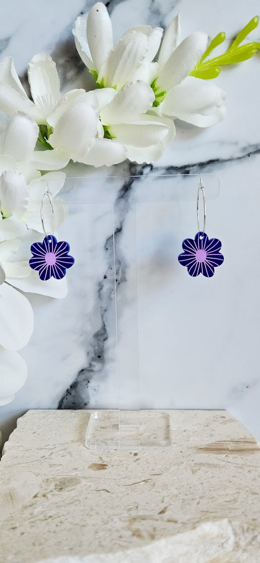 Dark Blue Precious Petals
