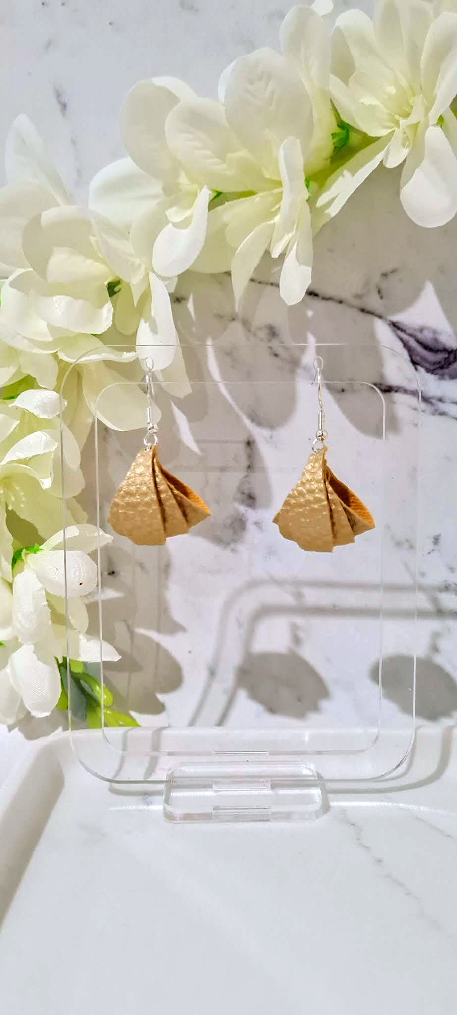 Gold Bell Dangles