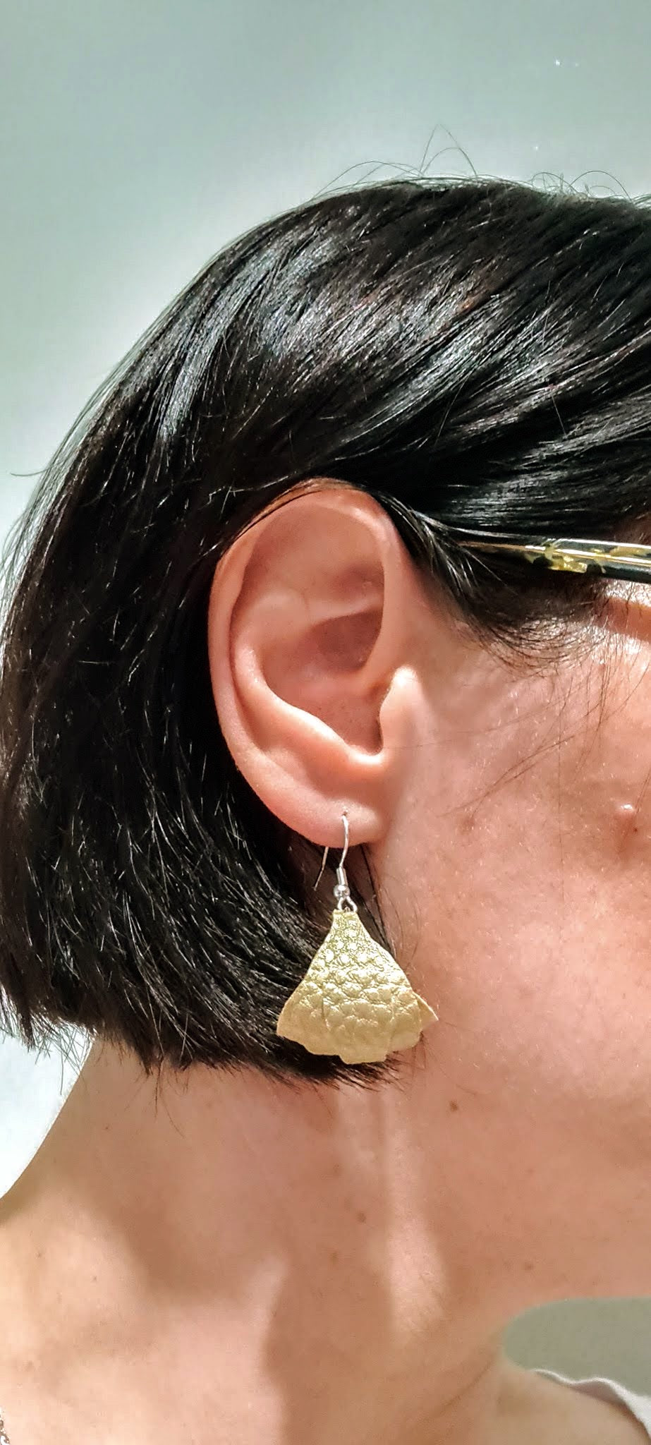 Gold Bell Dangles