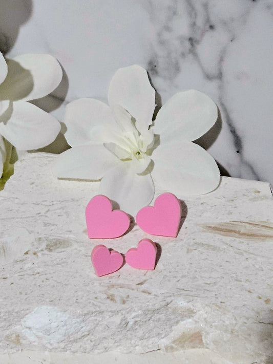 Heart Studs - Mummy & Me Pack