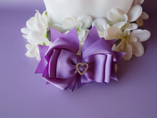 Heart Ribbon Bows – Assorted Colours