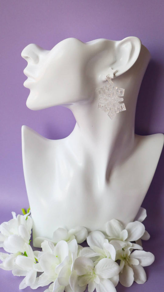 Fairy Dust Snowflake Dangles