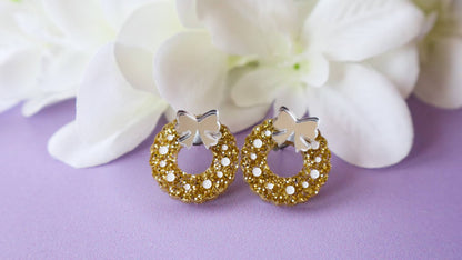 Traditional Glitter Wreaths