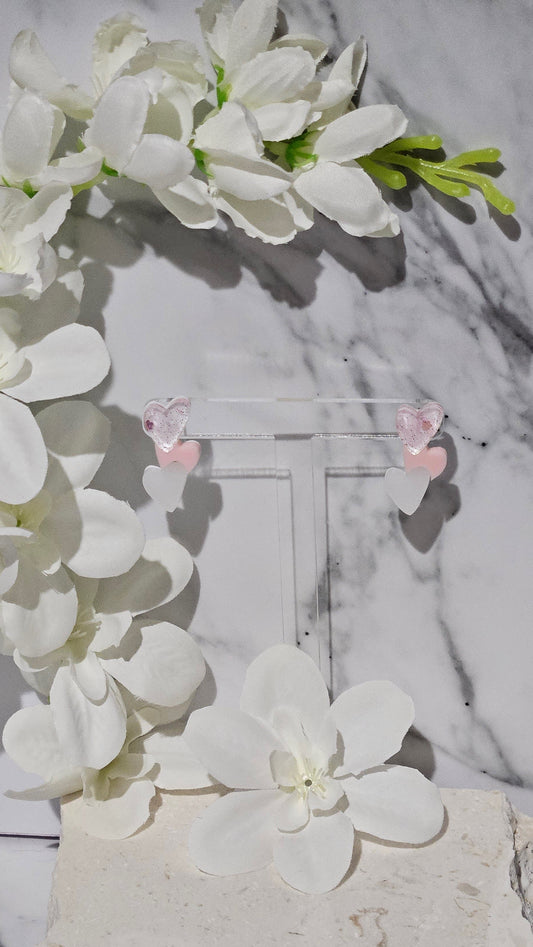 Layered Love Studs