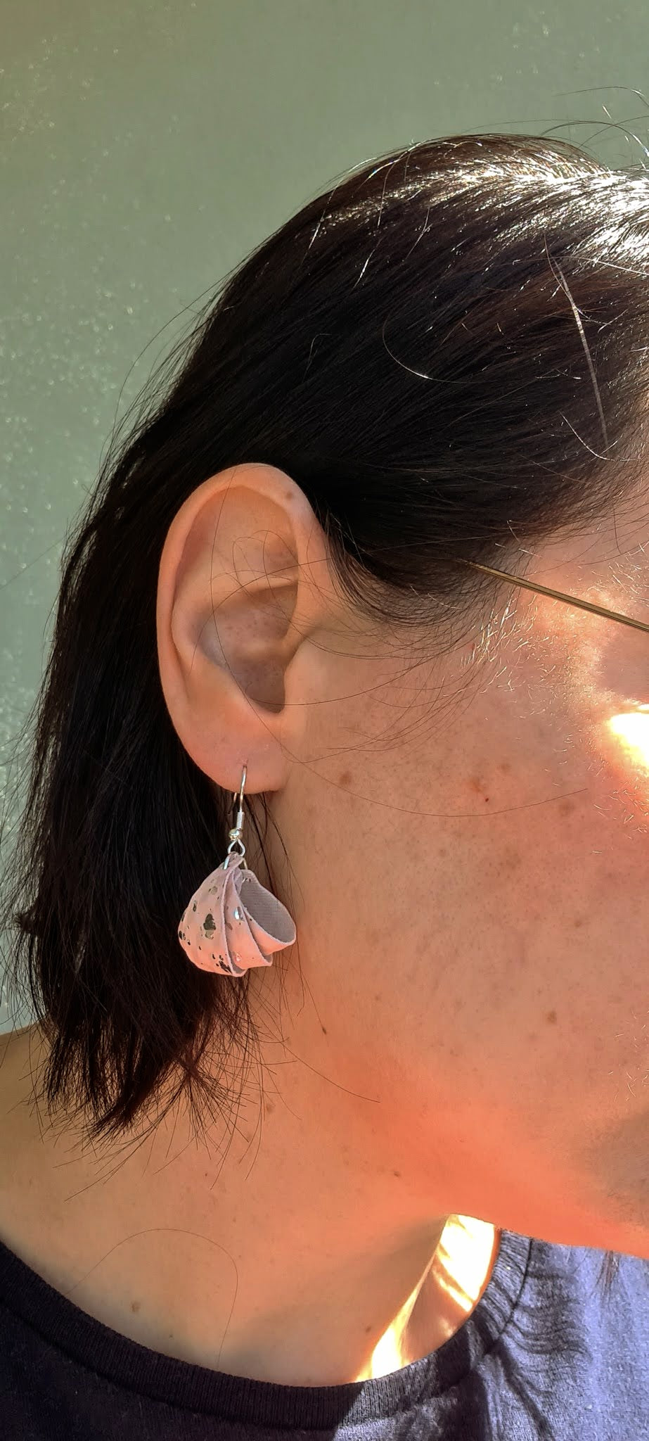 Pink Candy Bell Dangles