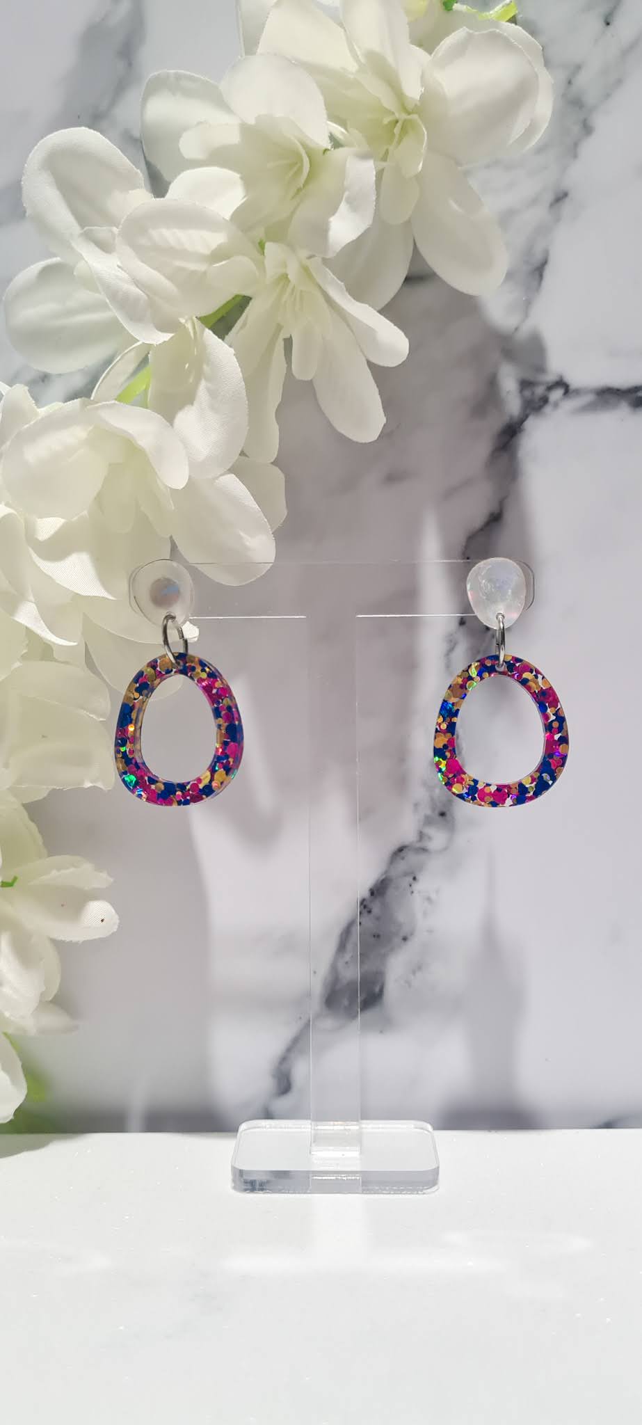 Rainbow Oval Drops