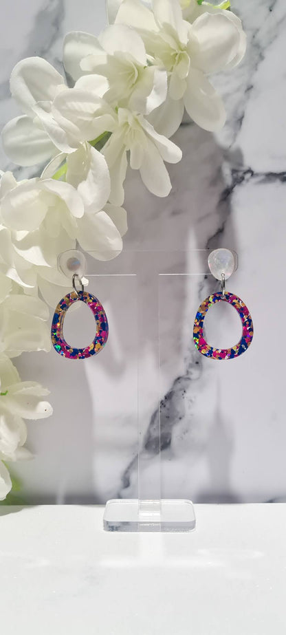 Rainbow Oval Drops