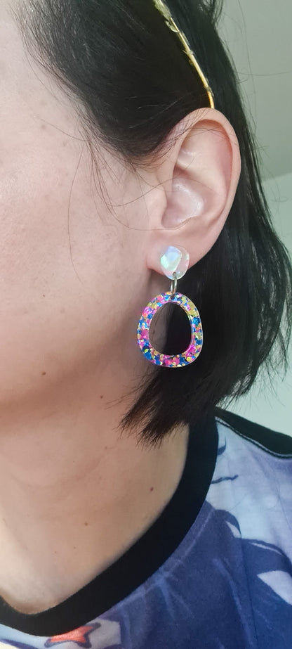 Rainbow Oval Drops