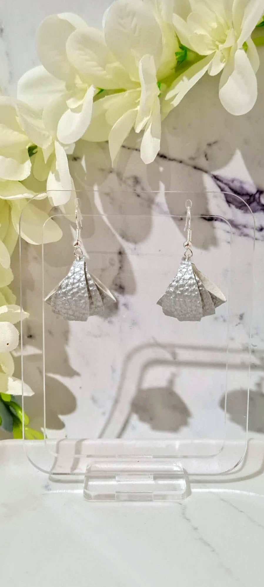 Silver Bell Dangles