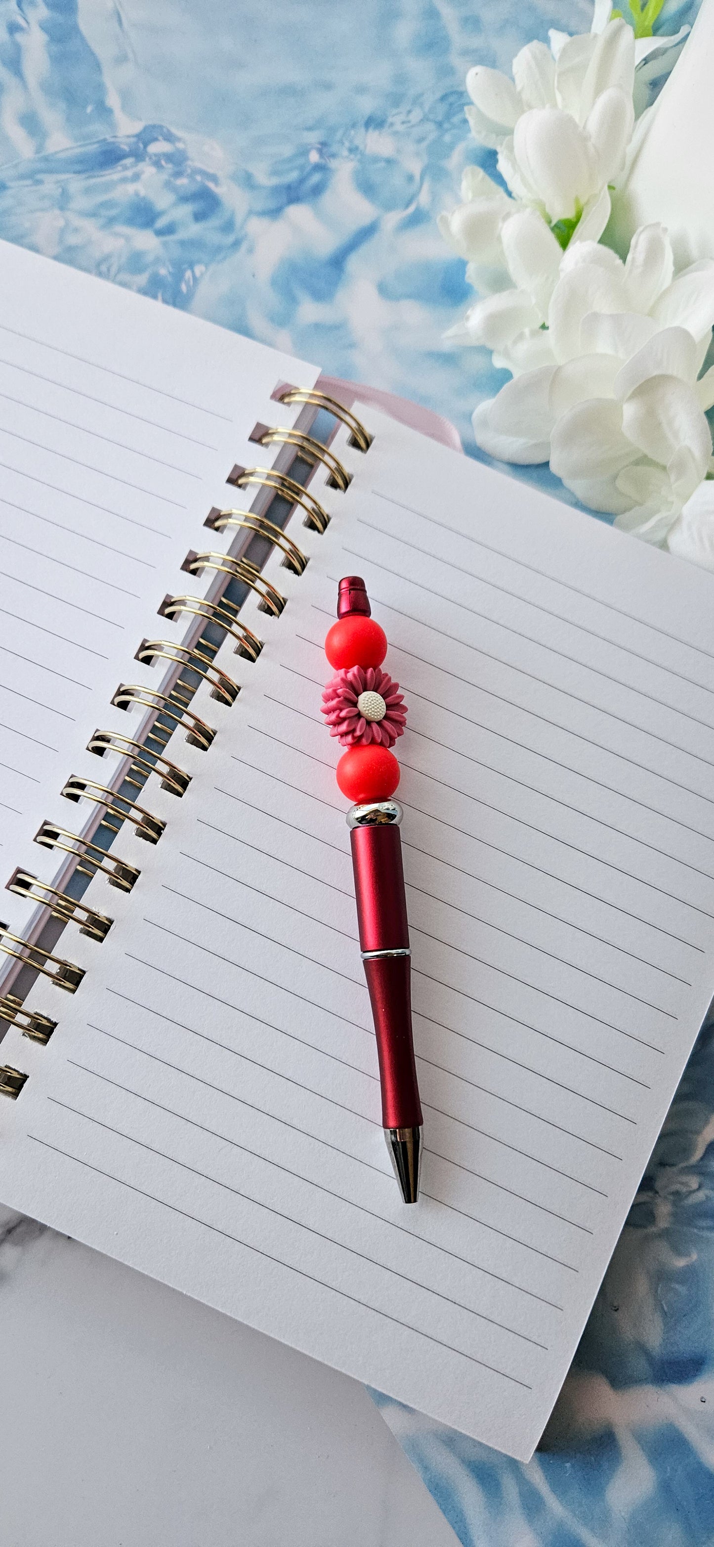 Bowel Cancer Awareness Pen - Red